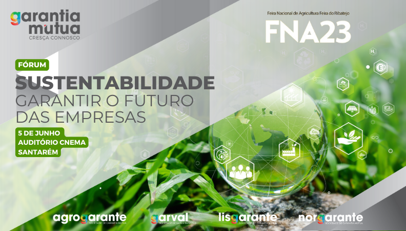 A 5 de junho, na Feira Nacional de Agricultura Garantia Mútua promove debate sobre sustentabilidade A 5 de junho, na Feira Nacional de Agricultura Garantia Mútua promove debate sobre sustentabilidade