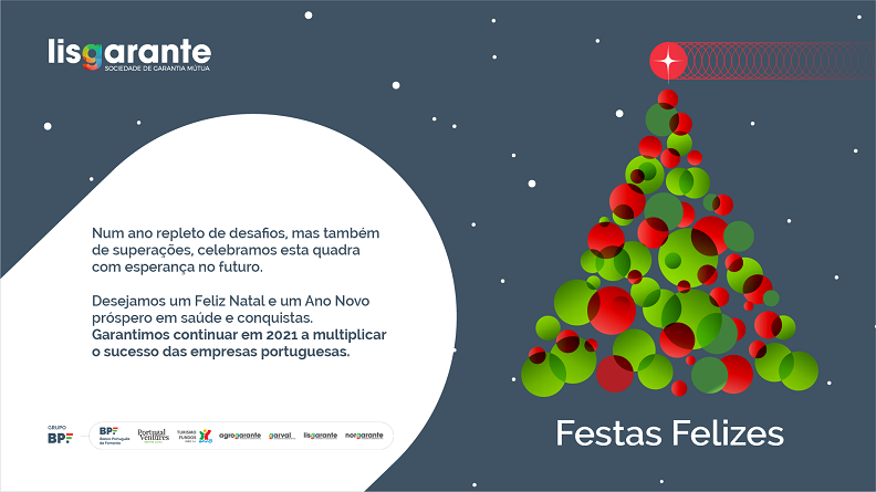 A Lisgarante deseja a todas umas FESTAS FELIZES